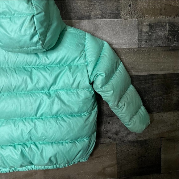 SOLD Patagonia Girls Hi Loft Down Hoody - Picture 6 of 7